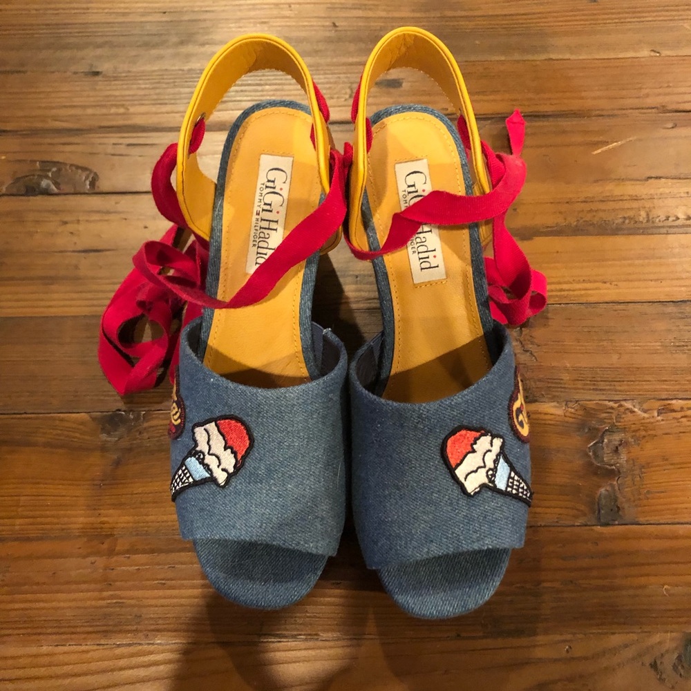 Tommy Hilfiger x Gigi Hadid wedges